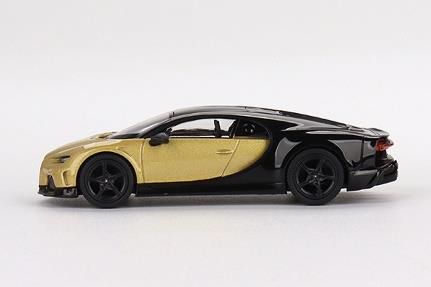 MINI GT 1/64 ブガッティ シロン スーパースポーツ ゴールド(左
