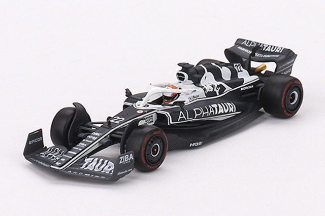 MINI GT 1/64 アルファタウリ F1 AT03 2022 #22 アブダビグランプリ 角田 裕毅