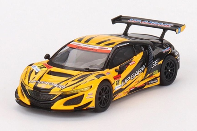 MINI GT 1/64 UPGARAGE NSX GT3 SUPER GT2022 SERIES#18 TEAM UPGARAGE(左ハンドル)日本限定