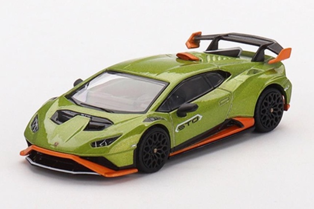 MINI GT 1/64 ランボルギーニ ウラカン STO ヴェルデシトレア(右ハンドル)