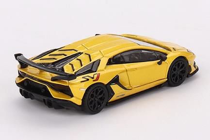 MINI GT 1/64 ランボルギーニ アヴェンタドール SVJ Giallo