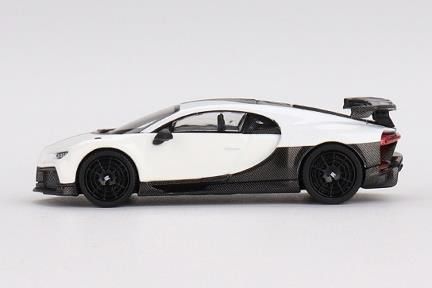 MINI GT 1/64 ブガッティ シロン ピュールスポール ホワイト(左