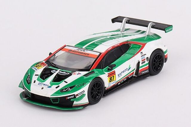 MINI GT 1/64 ランボルギーニ ウラカン GT3 EVO #87 JLOC 2022 Super GT Series(左ハンドル) 日本限定