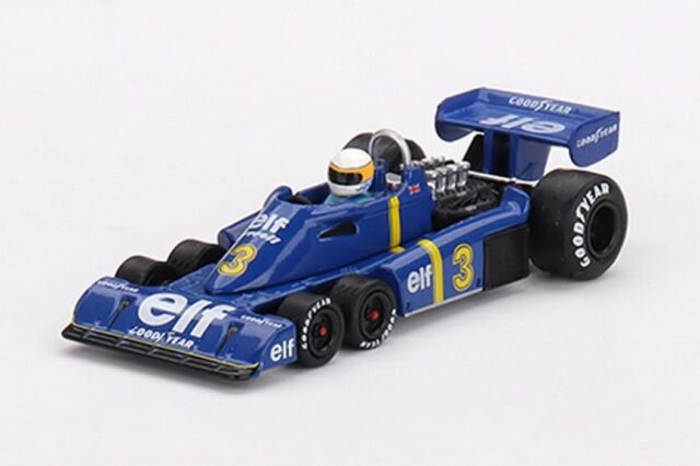ティレル　Elf ミニカー 絶版 新品 Polistil ティレル ELF 007 F1 ミニカー : ミニ