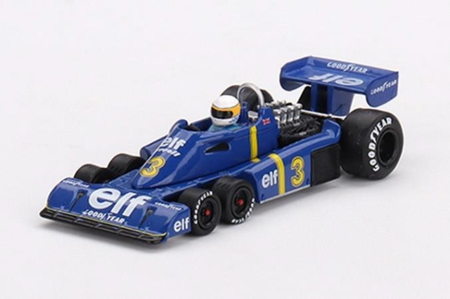 MINI GT 1/64 ティレル P34 スウェーデンGP 1976 優勝車 #3