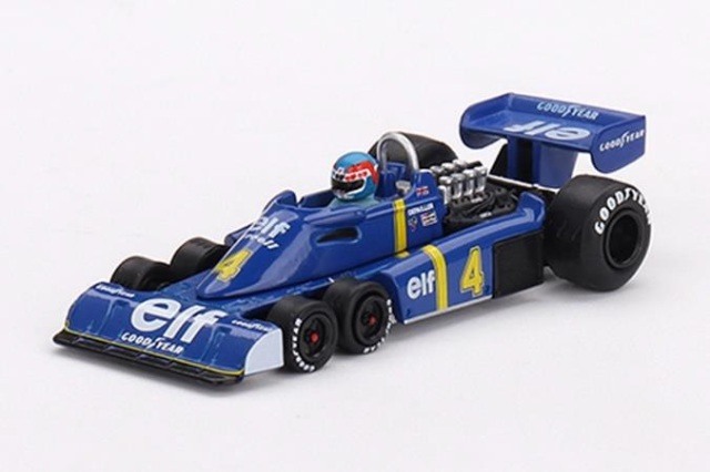 MINI GT 1/64 ティレル P34 スウェーデンGP 1976 2位入賞車 #4 PatrickDepailler