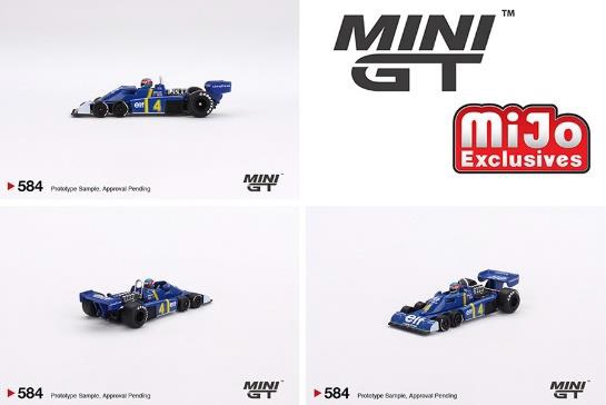 MINI GT 1/64 ティレル P34 スウェーデンGP 1976 2位入賞車 #4  