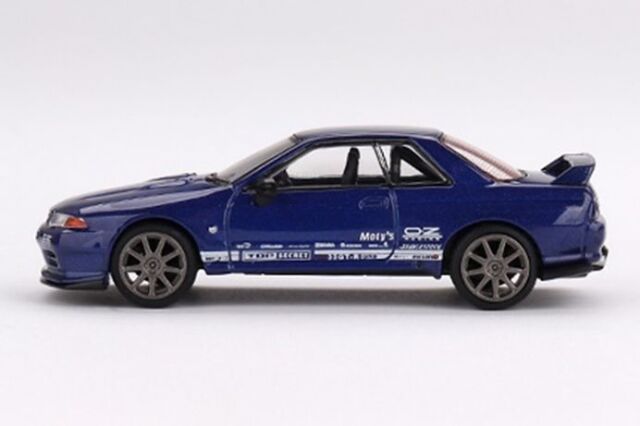 MINI GT 1/64 Nissan スカイライン GT-R VR32 Top Secret メタリック 