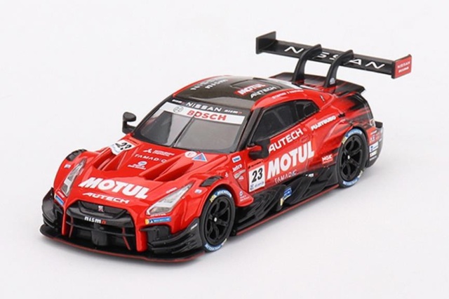 MINI GT 1/64 (ダイキャスト製) Nissan GT-R Nismo GT500 NISMO SUPER GTシリーズ 2021#23 “MOTUL AUTECH GT-R” (左ハンドル) 日本限定
