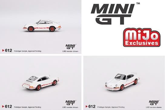 MINI GT 1/64 ポルシェ 911 カレラ RS 2.7 グランプリ・ホワイト