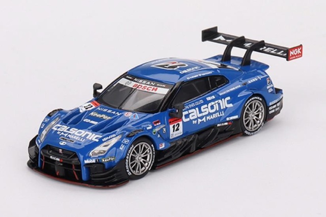 MINI GT 1/64 (ダイキャスト製) Nissan GT-R Nismo GT500 SUPER GTシリーズ 2021 #12 Team Impul（左ハンドル） 日本限定（MGT00636-Rから仕様変更の為品番変更）