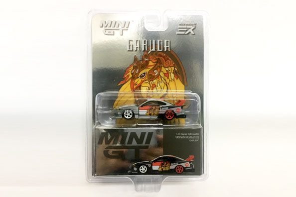 Minigt ミニGT LBWKシルビアS15 インドネシアチェイス訳あり