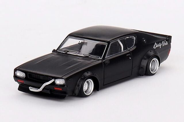 MINI GT 1/64 Nissan スカイライン ケンメリ リバティーウォーク マットブラック