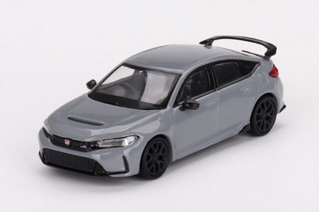 MINI GT 1/64 Honda シビック Type R 2023 ソニックグレーパール (右ハンドル)