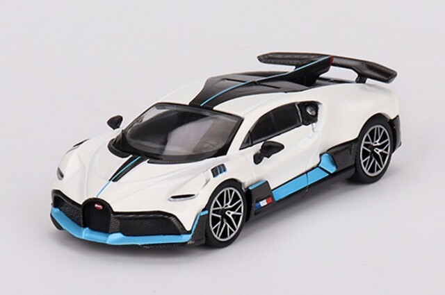 MINI GT 1/64 ブガッティ ディーヴォ ホワイト(左ハンドル)