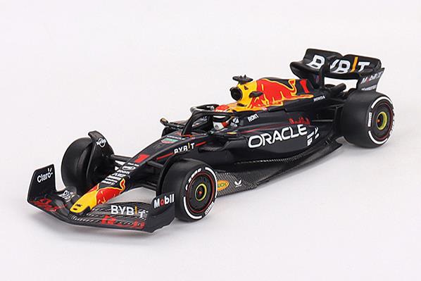 MINI GT 1/64 (ダイキャスト製) オラクル レッドブル レーシング RB19 2023 優勝車 #1 バーレーングランプリ Max Verstappen