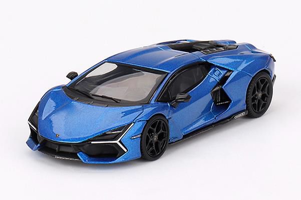 MINI GT 1/64 ランボルギーニ レヴエルト ブルーエレオス(右ハンドル)