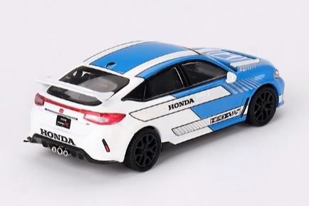 MINI GT 1/64 Honda シビック Type R 2023 #3 ペースカー ブルー(左