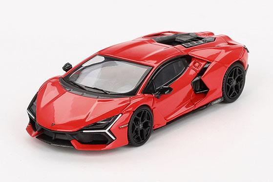 MINI GT 1/64 (ダイキャスト製) ランボルギーニ レヴエルト アランチョ ダック ルシード(右ハンドル)
