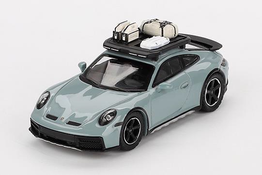 MINI GT 1/64 ポルシェ 911 ダカール シェードグリーンメタリック(右ハンドル)