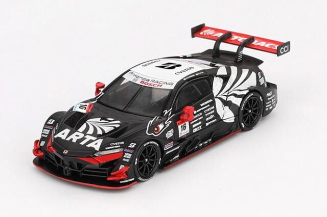 MINI GT 1/64 (ダイキャスト製) Honda NSX-GT Type S GT500 SUPER GTシリーズ 2023 #16 "ARTA MUGEN NSX-GT" ARTA(左ハンドル)日本限定 ※ブリスタータイプ