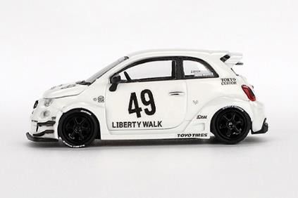 MINI GT 1/64 (ダイキャスト製) アバルト 595 LB-WORKS x Abas