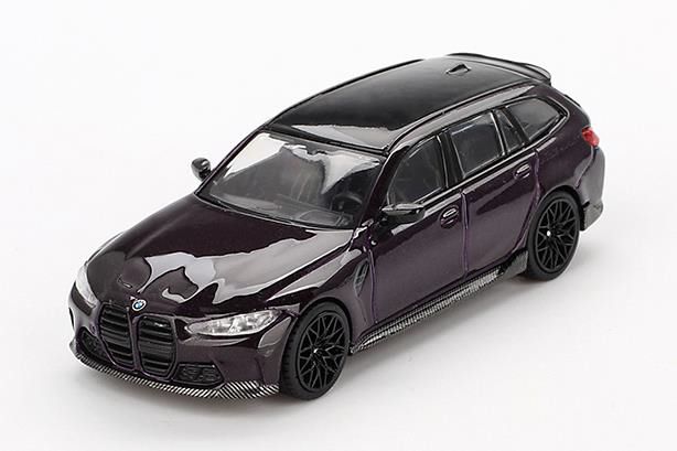 MINI GT 1/64 (ダイキャスト製) BMW M3 Mパフォーマンス ツーリング デイトナバイオレット(左ハンドル)