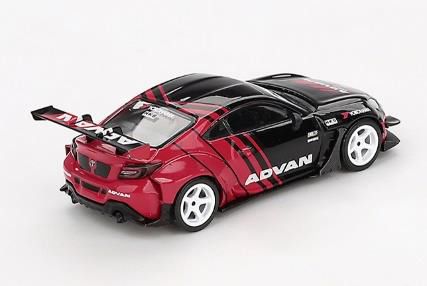 MINI GT 1/64 (ダイキャスト製) Toyota GR86 HKS Type R ADVAN