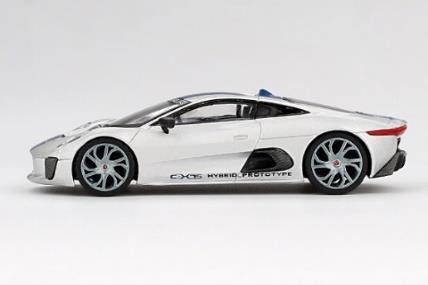 MINI GT 1/64 ジャガー C-X75 シルバー(左ハンドル)