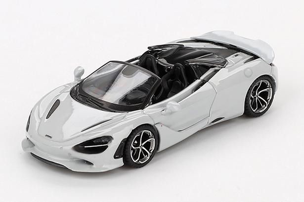 MINI GT 1/64 (ダイキャスト製) マクラーレン 750S スパイダーシーラスグレー(左ハンドル)