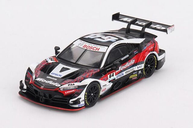 MINI GT 1/64 (ダイキャスト製) Honda NSX-GT Type S GT500 SUPER GTシリーズ 2023 #64 "Modulo NSX-GT" Modulo Nakajima Racing(左ハンドル)日本限定 ※ブリスタータイプ