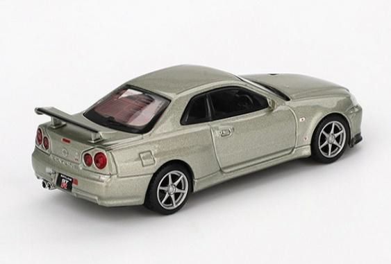 MINI GT 1/64 (ダイキャスト製) Nissan スカイライン GT-R R34 V