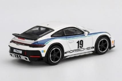 MINI GT 1/64 (ダイキャスト製) ポルシェ 911 ダカール ラリー 1974(左