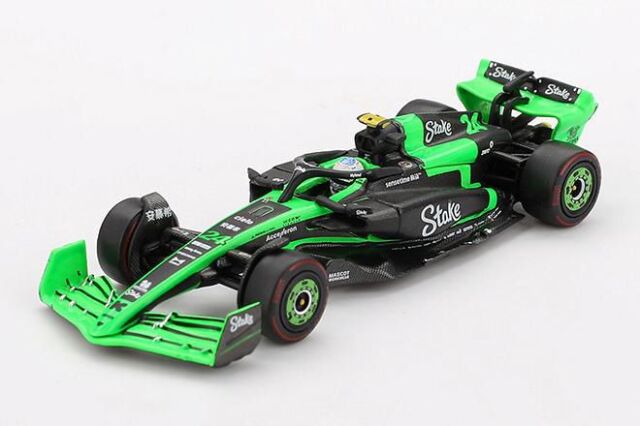 [予約]MINI GT 1/64 (ダイキャスト製) キック・ザウバー C44 F1 2024 #24 中国グランプリ Guanyu Zhou ※ブリスタータイプ