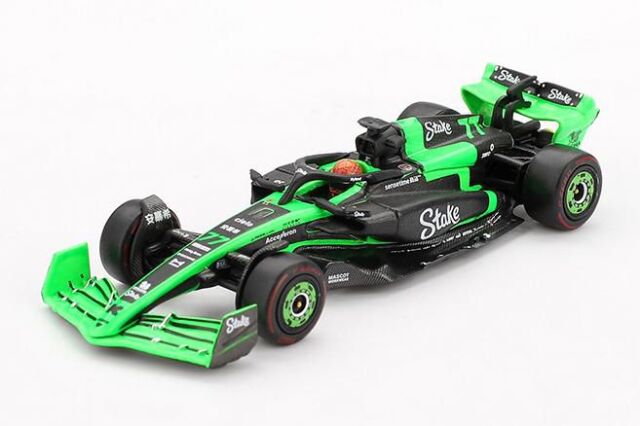 [予約]MINI GT 1/64 (ダイキャスト製) キック・ザウバー C44 F1 2024 #77 中国グランプリ Valtteri Bottas ※ブリスタータイプ
