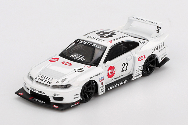MINI GT 1/64 (ダイキャスト製) Nissan LB-Super Silhouette シルビア S15 ATHLETE(右ハンドル) ※ブリスタータイプ
