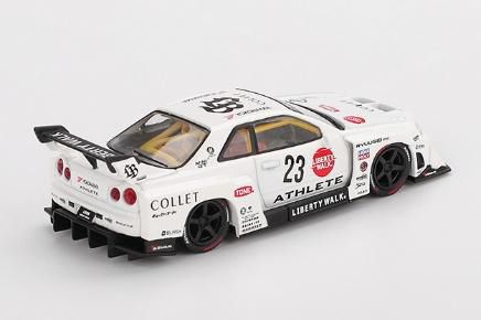予約]MINI GT 1/64 (ダイキャスト製) Nissan LB-ER34 Super