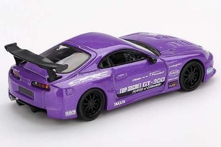 MINI GT 1/64 (ダイキャスト製) Toyota スープラ (A80) GT-300 Top