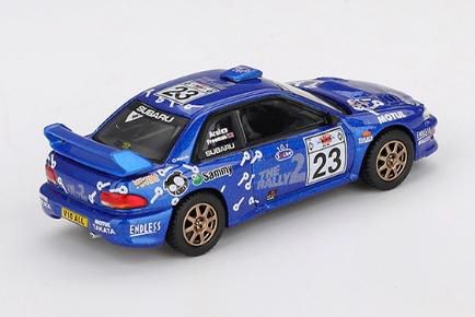MINI GT 1/64 (ダイキャスト製) スバル インプレッサ WRC99