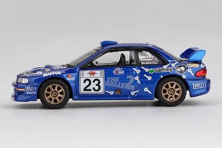 MINI GT 1/64 (ダイキャスト製) スバル インプレッサ WRC99