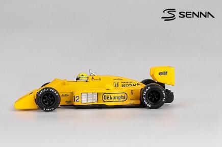 ミニチャンプス 1/18 ロータス ホンダ 99T 優勝 モナコGP 1987 1/64 ロータス 99T モナコグランプリ 1987 優勝車 #12【MGT01088-L