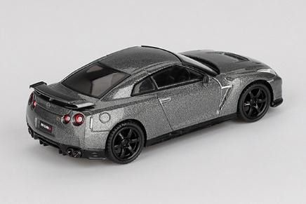 R35 GT-R　ミニカー　グレー Amazon | 京商オリジナル 1/43 ニッサンGT-R (R35) ダークメタル