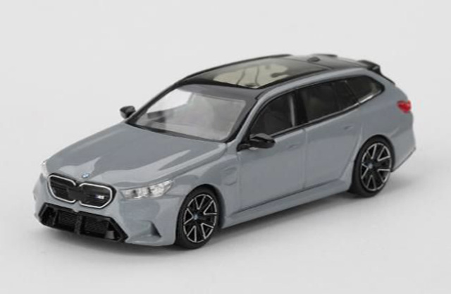 [予約]MINI GT 1/64 (ダイキャスト製) BMW M5 ツーリング (G99) ブルックリングレーメタリック(左ハンドル) ※ブリスタータイプ