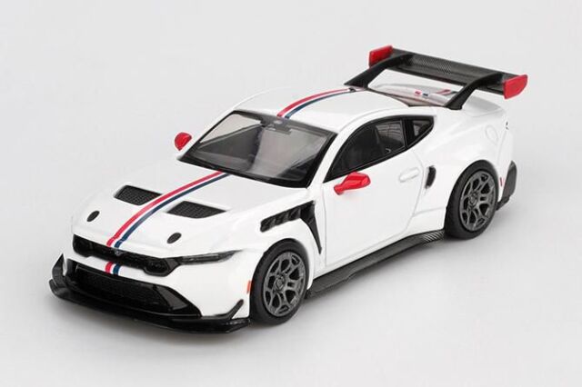 [予約]MINI GT 1/64 (ダイキャスト製) フォード マスタング GTD スピリット オブ アメリカ(左ハンドル) ※ブリスタータイプ