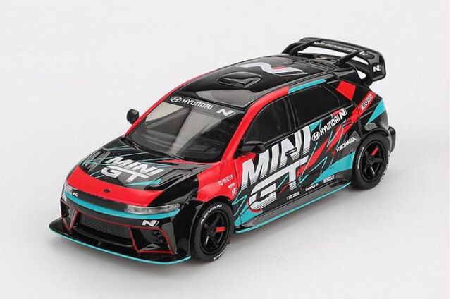 [予約]MINI GT 1/64 (ダイキャスト製) Hyundai アイオニック 5N MINI GT RS-01T 東京オートサロン 2025(左ハンドル) ※ブリスタータイプ
