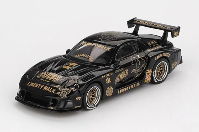 MINI GT 1/64 (ダイキャスト製) マツダ RX-7 LB-Super