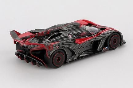 MINI GT 1/64 (ダイキャスト製) ブガッティ ボライド レッド(左ハンドル)