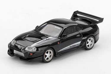 [予約]MINI GT 1/64 (ダイキャスト製) 1/64 Toyota スープラ VeilSide コンバット V-II ブラック(左ハンドル)