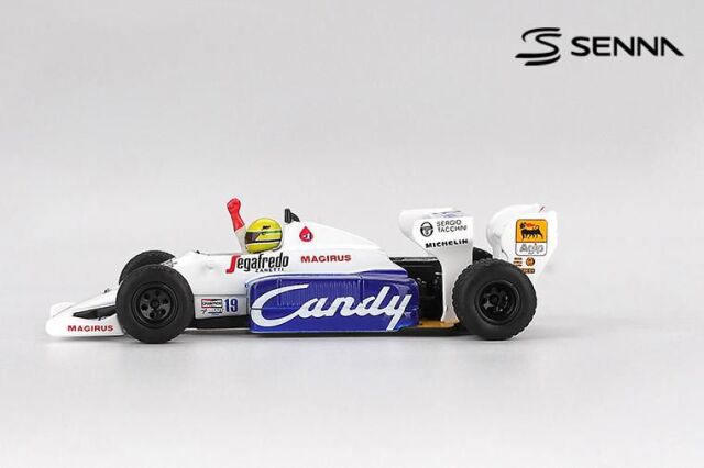 [予約]MINI GT 1/64 (ダイキャスト製) トールマン TG184 モナコグランプリ 1984 2位入賞車 #19 アイルトン・セナ ※ブリスタータイプ