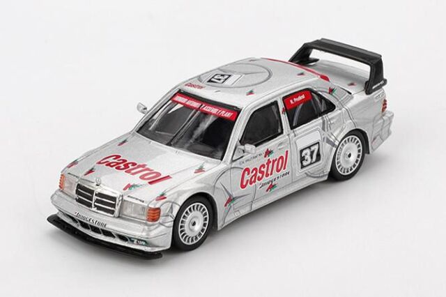 [予約]MINI GT 1/64 (ダイキャスト製) メルセデス ベンツ 190E 2.5-16 エボリューション II SE Asia Touring Car Championship 1995 #37(左ハンドル) ※ブリスタータイプ